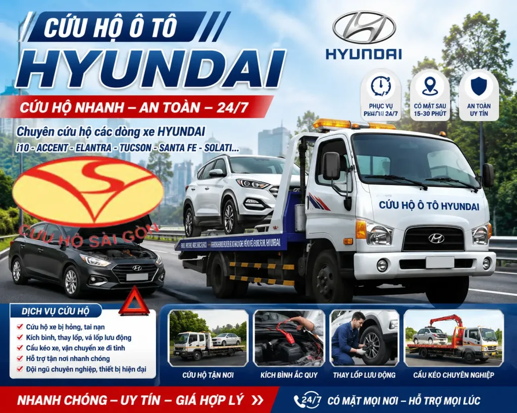 Cứu hộ ô tô Huyndai